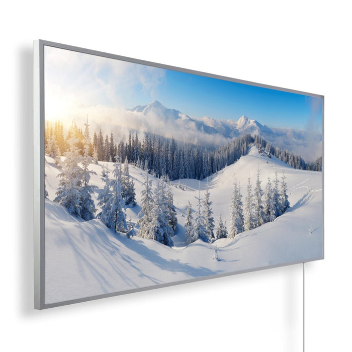 Könighaus Infrarotheizung Panorama Motiv 07 Schneelandschaft