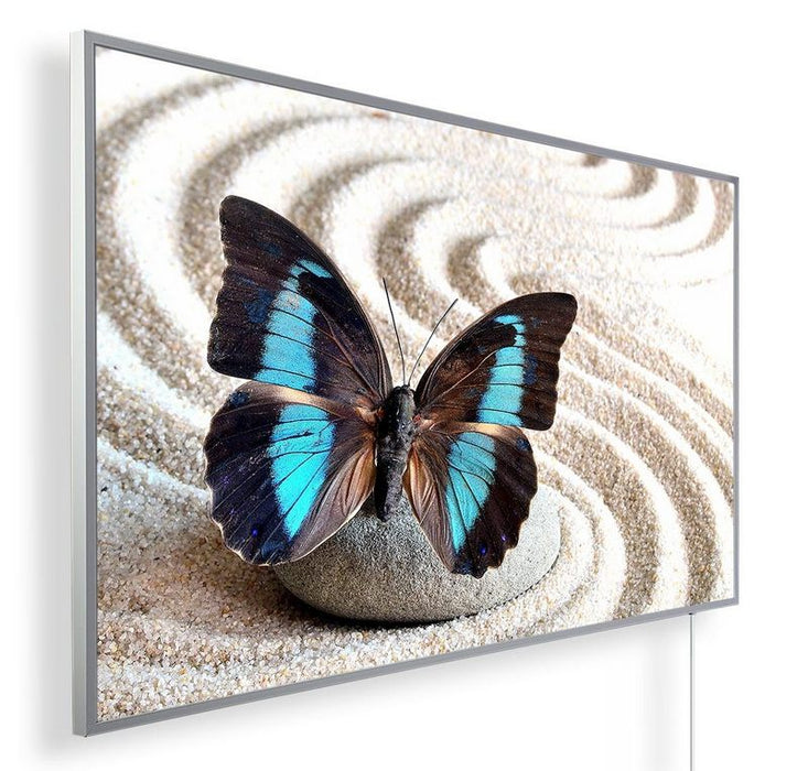 Könighaus Infarotheizung Bild 116 Schmetterling auf Stein