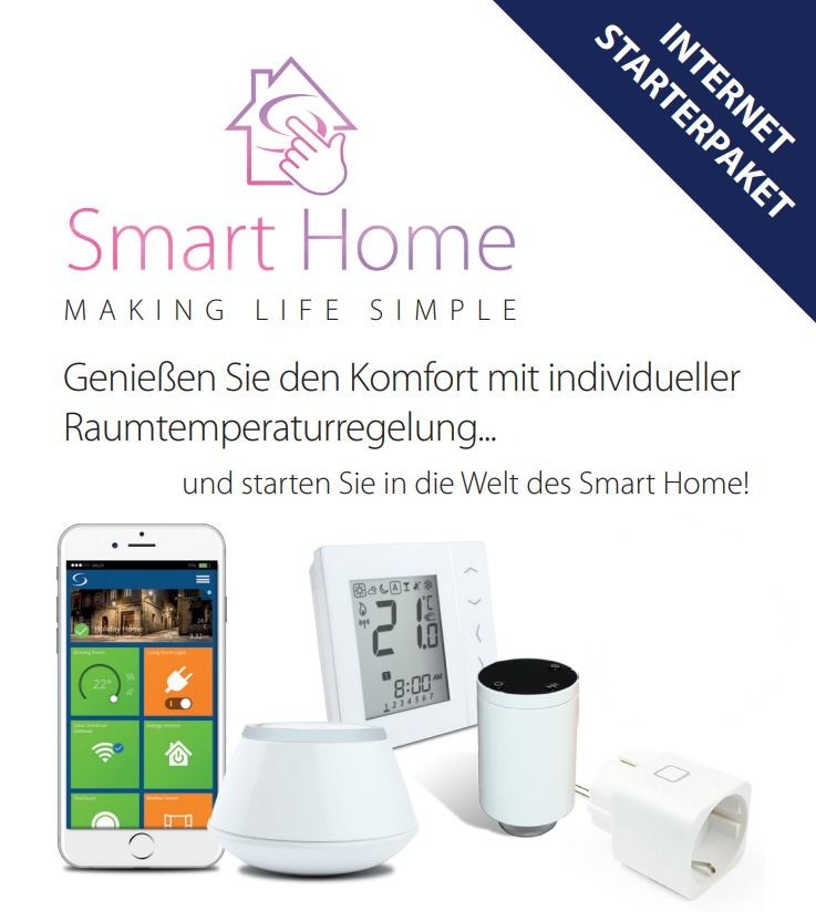 SALUS CONTROLS - IT600 Smart Home System App gesteuert