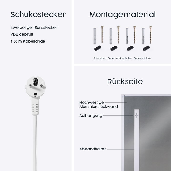 Könighaus M-Serie Infrarotheizung für die Decke TÜV geprüft