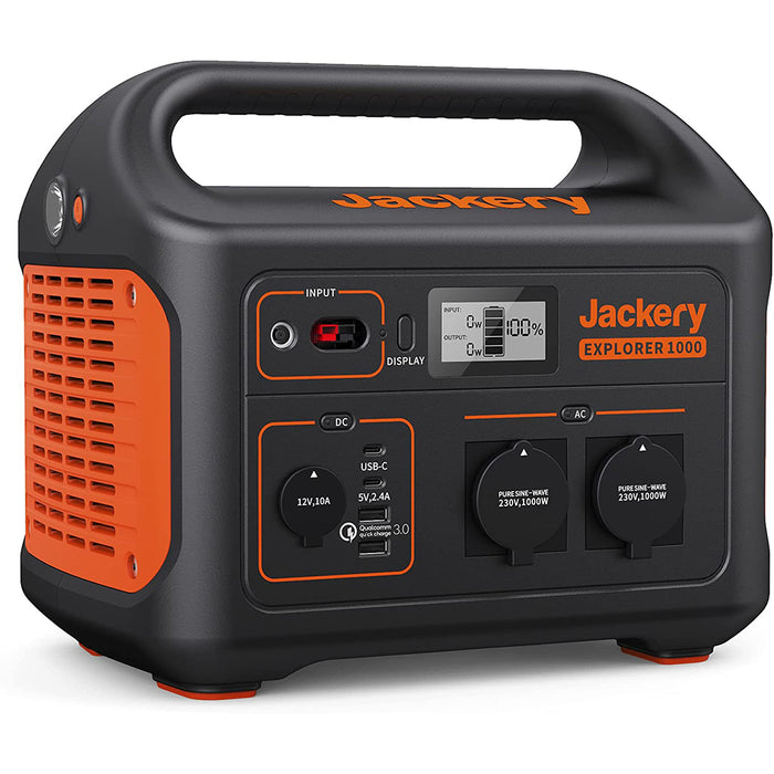 Jackery Explorer 1000W Portable Powerstation 1002Wh