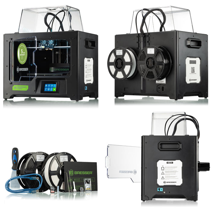 BRESSER T-REX WLAN 3D-Drucker mit Twin Extruder
