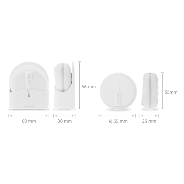 SALUS Controls WLS600 Wassermelder/ Leckage Sensor Smart Home