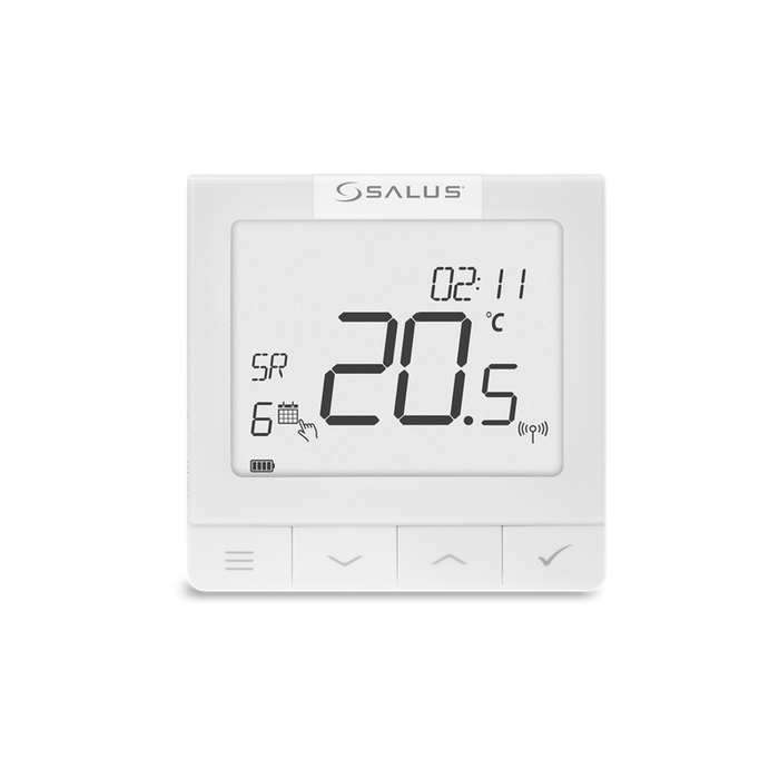 SALUS Controls Quantum WQ610RF Kabelloses Thermostat 868MHz Set